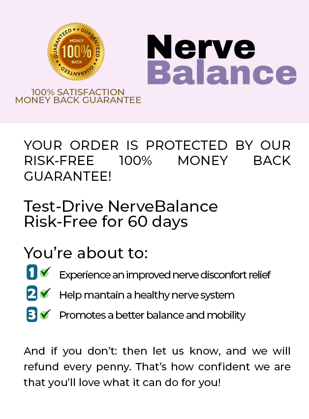 NerveBalance 60-day satisfaction guarantee